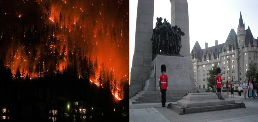Canada's English Columbia in Crisis as Rapidly Spreading Fires Force Evacuation of 15,000 Homes.