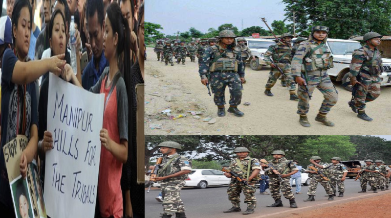 Assam Rifles jawans relocated amid women's protests