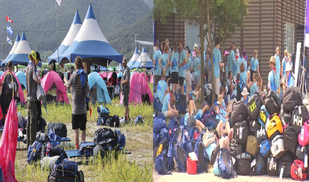 Urgent Update: Scouts safely evacuate South Korea camp ahead of approaching storm