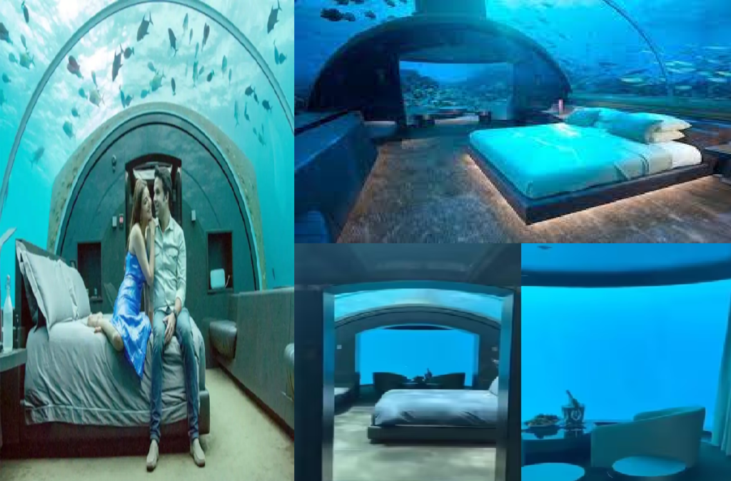 Experience Luxury and Glamour at the World's First Underwater Hotel - A Honeymoon Destination for Film Personalities, Including Kajal Aggarwal.