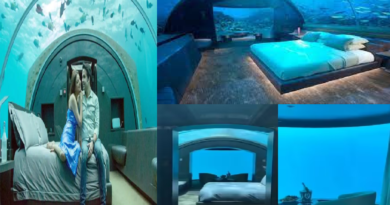 Experience Luxury and Glamour at the World's First Underwater Hotel - A Honeymoon Destination for Film Personalities, Including Kajal Aggarwal.
