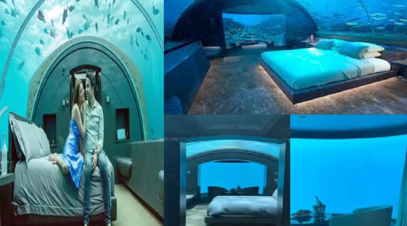 Experience Luxury and Glamour at the World's First Underwater Hotel - A Honeymoon Destination for Film Personalities, Including Kajal Aggarwal.