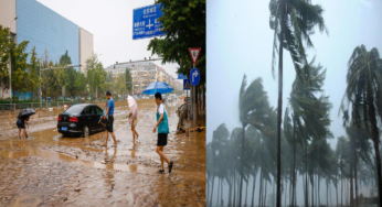 Blue Alert In China: Typhoon And Storm Warning Across Multiple Districts