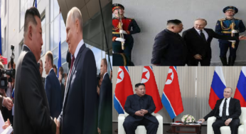Kim Jong Un Pledges Full Support To Russia During Summit With Putin