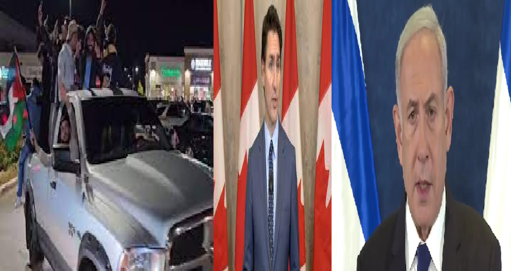 Canadian Prime Minister condemns Hamas attack on Israel amid youth celebrations.