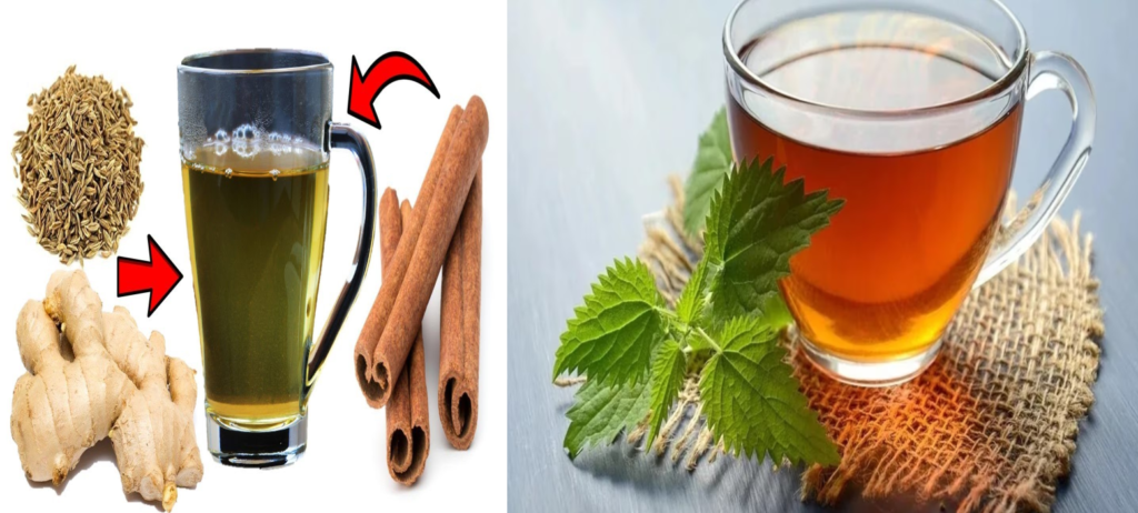 Spice up your weight loss with Ginger, Cinnamon, and Cumin teas.