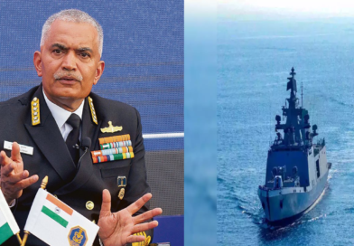 Indian Navy Chief Monitors China's Moves