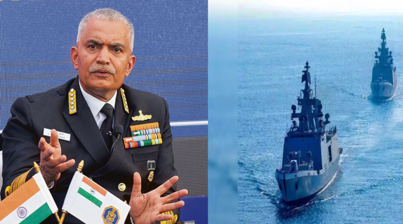 Indian Navy Chief Monitors China's Moves