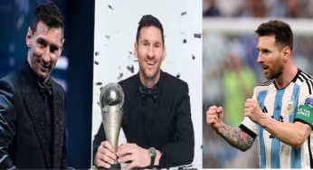 Lionel Messi Clinches FIFA’s Best Player Award 2023 for the Third Time