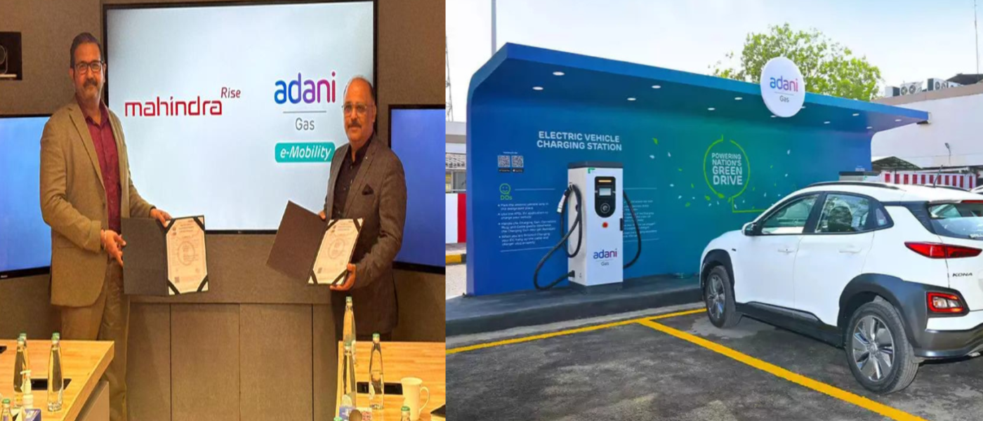 M&M and Adani Total Energies Collaborate to Expand EV Charging Infrastructure Across India