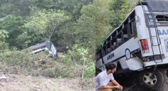 Terrorist Attack In Reasi: Bus Targeted, Falls Into Ditch, Multiple Casualties Reported