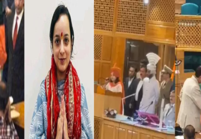 Wearing a Saffron Turban and Chanting 'Jai Shri Ram', Shagun Parihar Takes Oath in Sanskrit