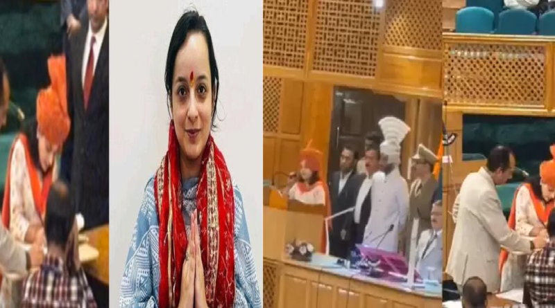 Wearing a Saffron Turban and Chanting 'Jai Shri Ram', Shagun Parihar Takes Oath in Sanskrit