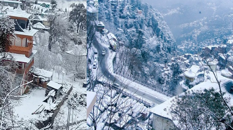 Snowfall Brightens Himachal Pradesh: Relief for Tourism & Farmers Amid Cold Weather