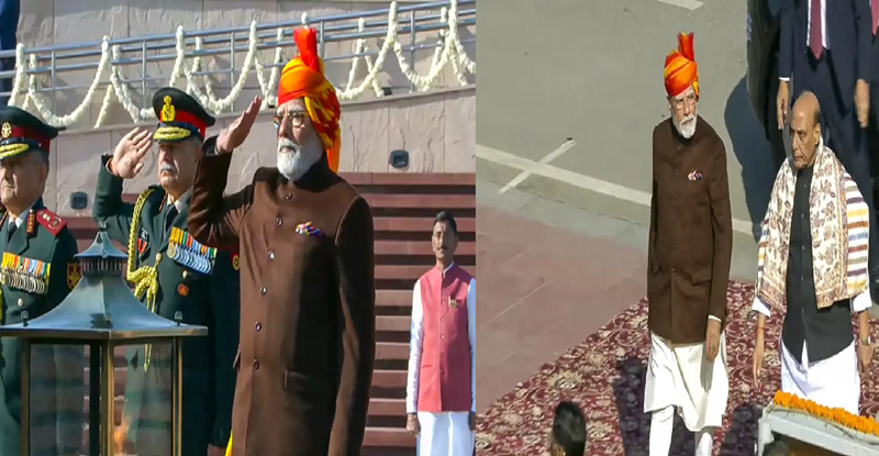 Republic Day 2025: PM Modi’s Stunning Yellow Turban & Brown Coat Look Unveiled