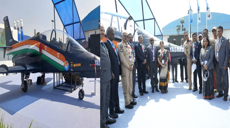 HAL Renames HJT-36 Trainer as 'Yashas' at Aero India 2025 – Key Upgrades & Features