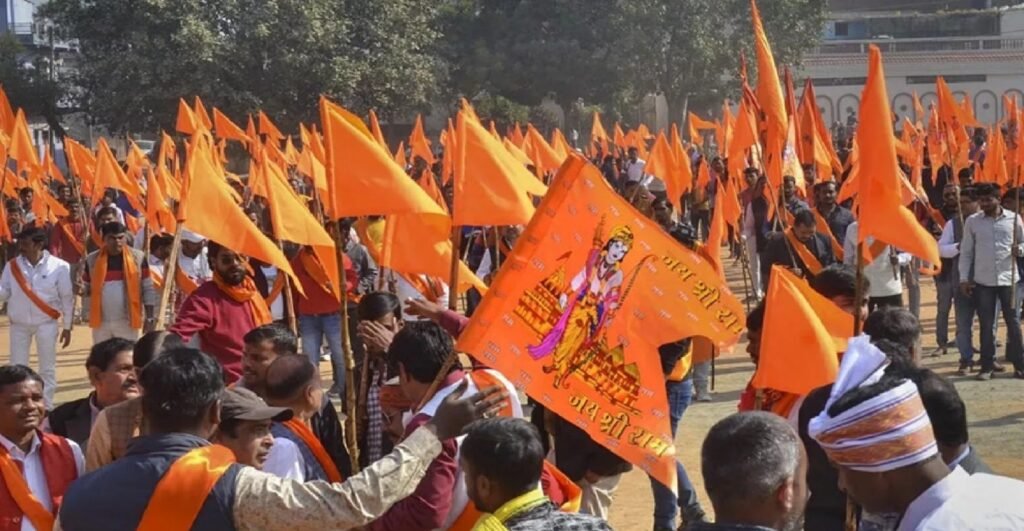 VHP Protests in Karnataka Against Muslim Reservation in Govt Contracts