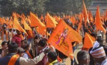 VHP Protests in Karnataka Against Muslim Reservation in Govt Contracts