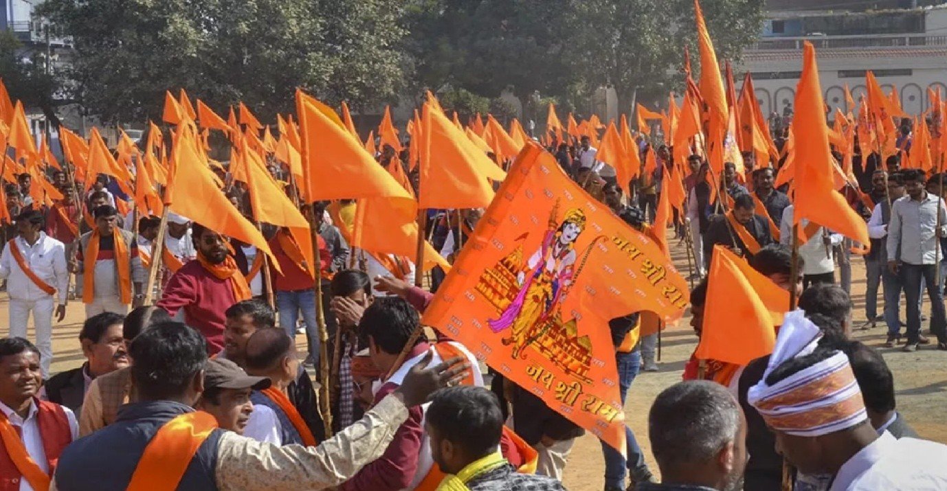 VHP Protests in Karnataka Against Muslim Reservation in Govt Contracts
