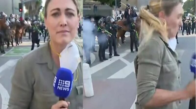 Police Shoot Journalist in Los Angeles During a Protest: Shocking Video Viral