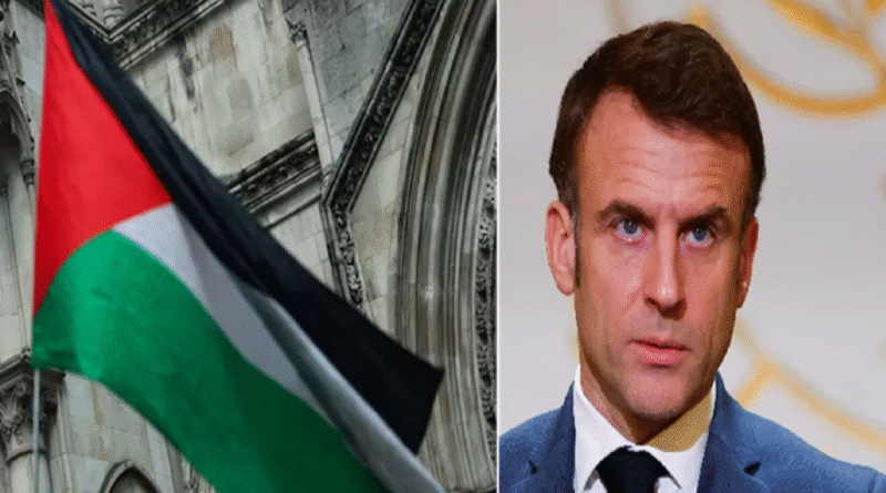 France to Recognize Palestine; US, Israel React Strongly