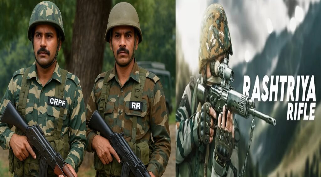 Major Security Reshuffle in Jammu & Kashmir: CRPF to Handle Internal Security, Rashtriya Rifles to Guard LoC