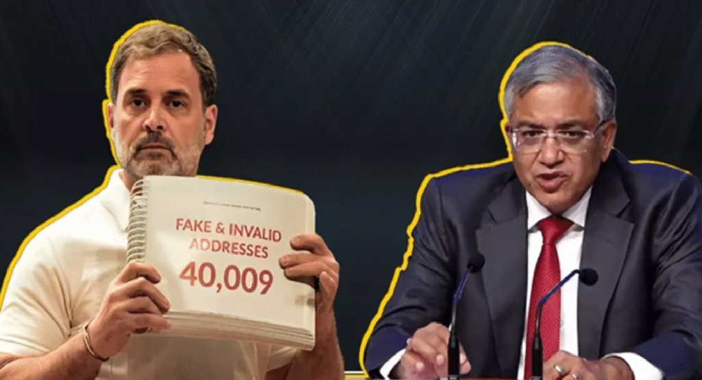 Election Commission Responds to Rahul Gandhi’s Allegations of Vote Theft and Fake Voter List