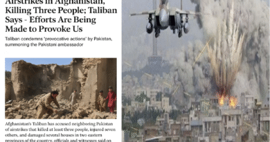 Pakistan Airstrikes in Afghanistan Kill Three: Taliban Accuses Islamabad of ‘Provocative Actions’