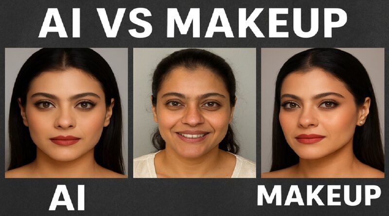 When Makeup Looks Like AI: Viral Kajol Transformation and the Deepfake Dilemma
