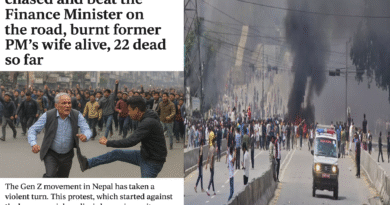 Nepal Protest Turns Deadly: Finance Minister Attacked, Former PM’s Wife Burnt Alive, 22 Dead