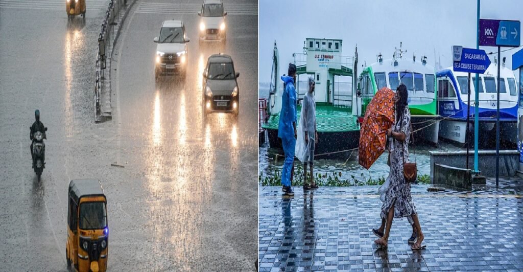 IMD Issues Alert: Heavy Rainfall to Persist Across South India till Oct 18, Thunderstorms & Gusty Winds Expected