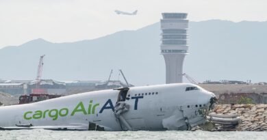 Hong Kong Cargo Plane Skids Off Runway, Two Dead in Tragic Accident