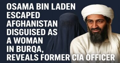 Osama bin Laden Escaped Afghanistan Disguised as a Woman in Burqa, Reveals Former CIA Officer