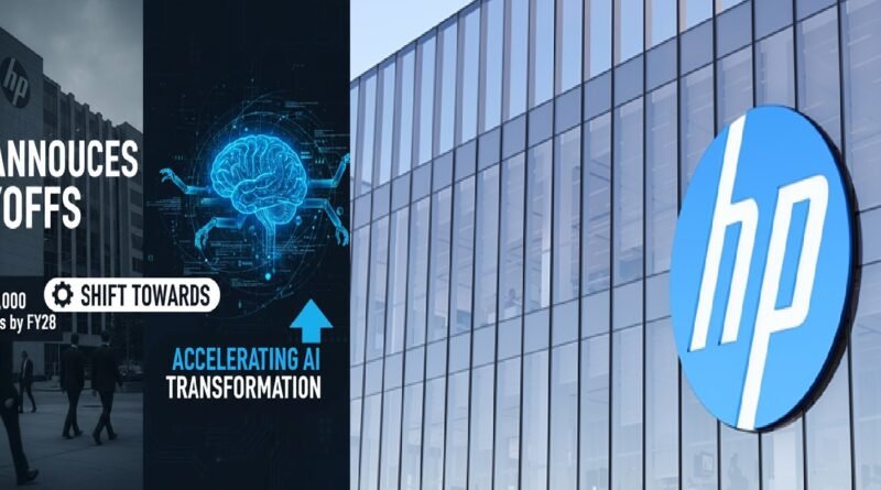HP Announces Layoffs of 4,000–6,000 Employees by FY28 as Company Accelerates Shift Toward AI Transformation