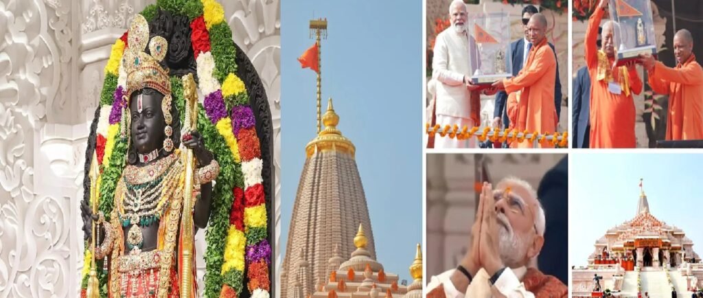 Historic Moment in Ayodhya: Dharmadhwaja Hoisted atop Ram Temple; Mohan Bhagwat Says “More Beautiful Than I Dreamed”