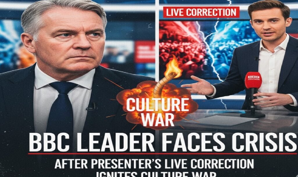 BBC Leader Faces Crisis After Presenter’s Live Correction Ignites Culture War
