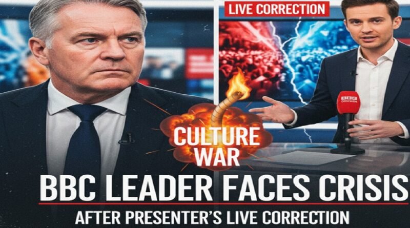 BBC Leader Faces Crisis After Presenter’s Live Correction Ignites Culture War