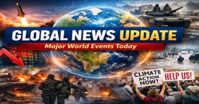 Global News Update: Major World Events Making Headlines Today