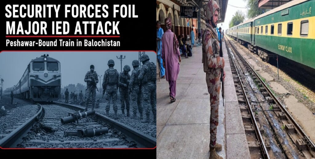 Security Forces Foil Major IED Attack: Security Forces Foil Major IED Attack on Peshawar-Bound Train in Balochistan, Preventing Massive Tragedy