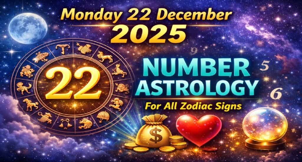 Numerology Predictions for Monday, 22 December 2025: Lucky Numbers for All Zodiac Signs