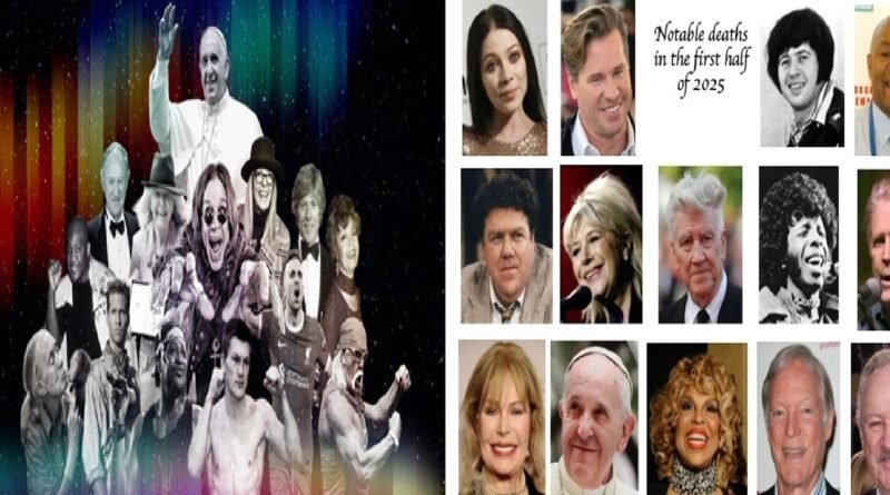 Notable Global Deaths of 2025: Icons We Lost — Leaders, Artists, Scientists and More