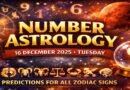 Number Astrology Predictions for Tuesday, 16 December 2025: What the Numbers Reveal for All Zodiac Signs