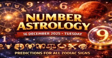 Number Astrology Predictions for Tuesday, 16 December 2025: What the Numbers Reveal for All Zodiac Signs