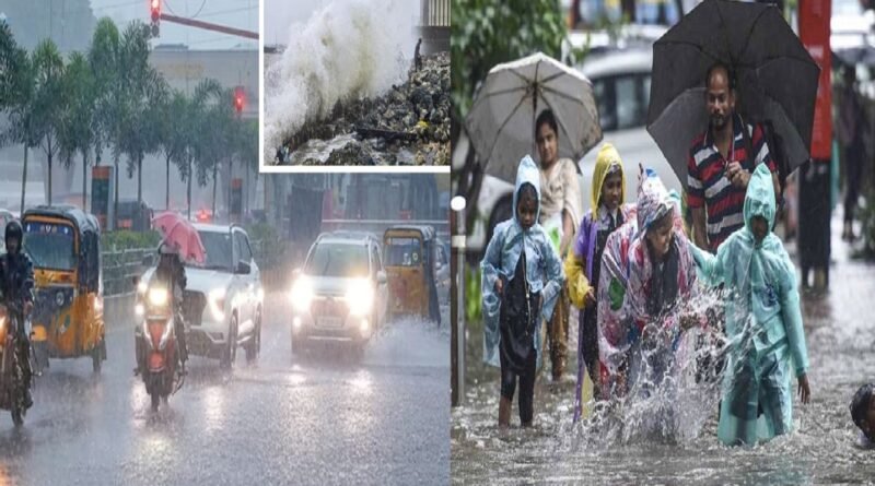 Heavy Rainfall in Tamil Nadu — Schools Closed in Chennai & Nearby Districts as Cyclone Impact Continues