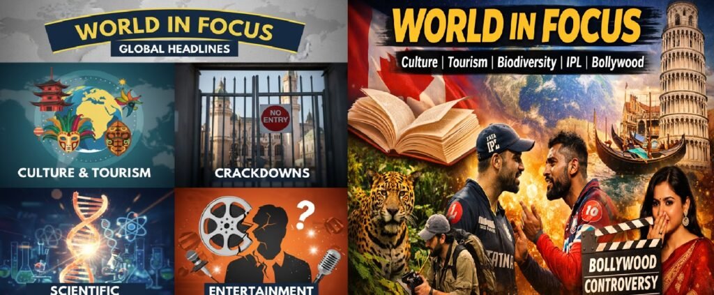 World in Focus: Culture, Tourism Crackdowns, Scientific Breakthroughs, and Entertainment Controversies Shake Global Headlines