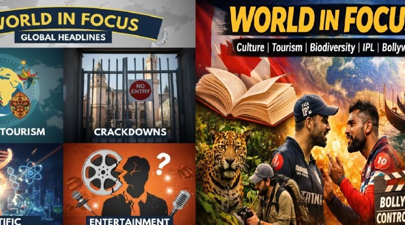 World in Focus: Culture, Tourism Crackdowns, Scientific Breakthroughs, and Entertainment Controversies Shake Global Headlines