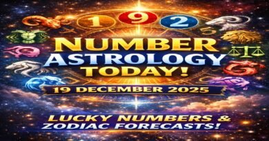Number Astrology Today: Friday, 19 December 2025 – Lucky Numbers & Destiny Predictions for All Zodiac Signs