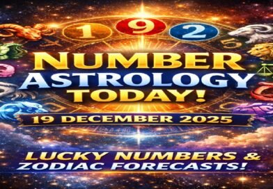 Number Astrology Today: Friday, 19 December 2025 – Lucky Numbers & Destiny Predictions for All Zodiac Signs