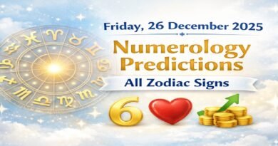 Friday 26 December 2025 Numerology Horoscope: Number Astrology Predictions for All Zodiac Signs