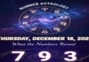 Number Astrology for Thursday, 18 December 2025: What the Numbers Reveal for All Zodiac Signs